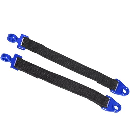 Rc Car Zubehör Kompatibel Mit TRAXXA Für UDR-85076-4 Für Für traxxas Für UDR Für Für traxxas Für UDR 1/7 Rc Autos Rear Shock Limit Strap 108mm 8548(Blue) von JYYTERD