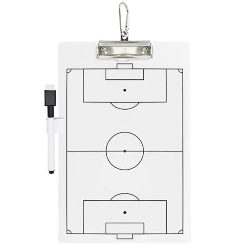 JZLEJC Drawing Board, Fußballtrainer Zwischenablage 14 x 9 doppelseitige Fußball-Trockener-Trainerbrett. von JZLEJC