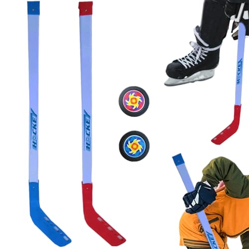 Spielzeug, Kinderhockey -Set, Junior Street Hockey -Set gehören 28 -Zoll -Kinderhockeystock und Hockey, Mini Hockey Stick für Jungen und Mädchen, Innenhocke -Eishockey -Trainingspflichten Kindergesch von JZLEJC