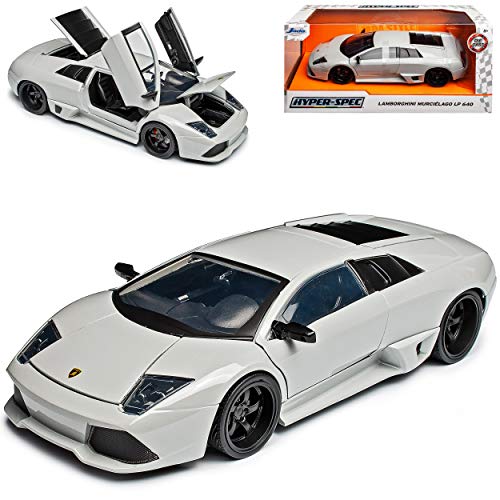 Lamborgihini Murcielago LP640 Coupe Hell Grau 2001-2010 1/24 Jada Modell Auto von Ja-da