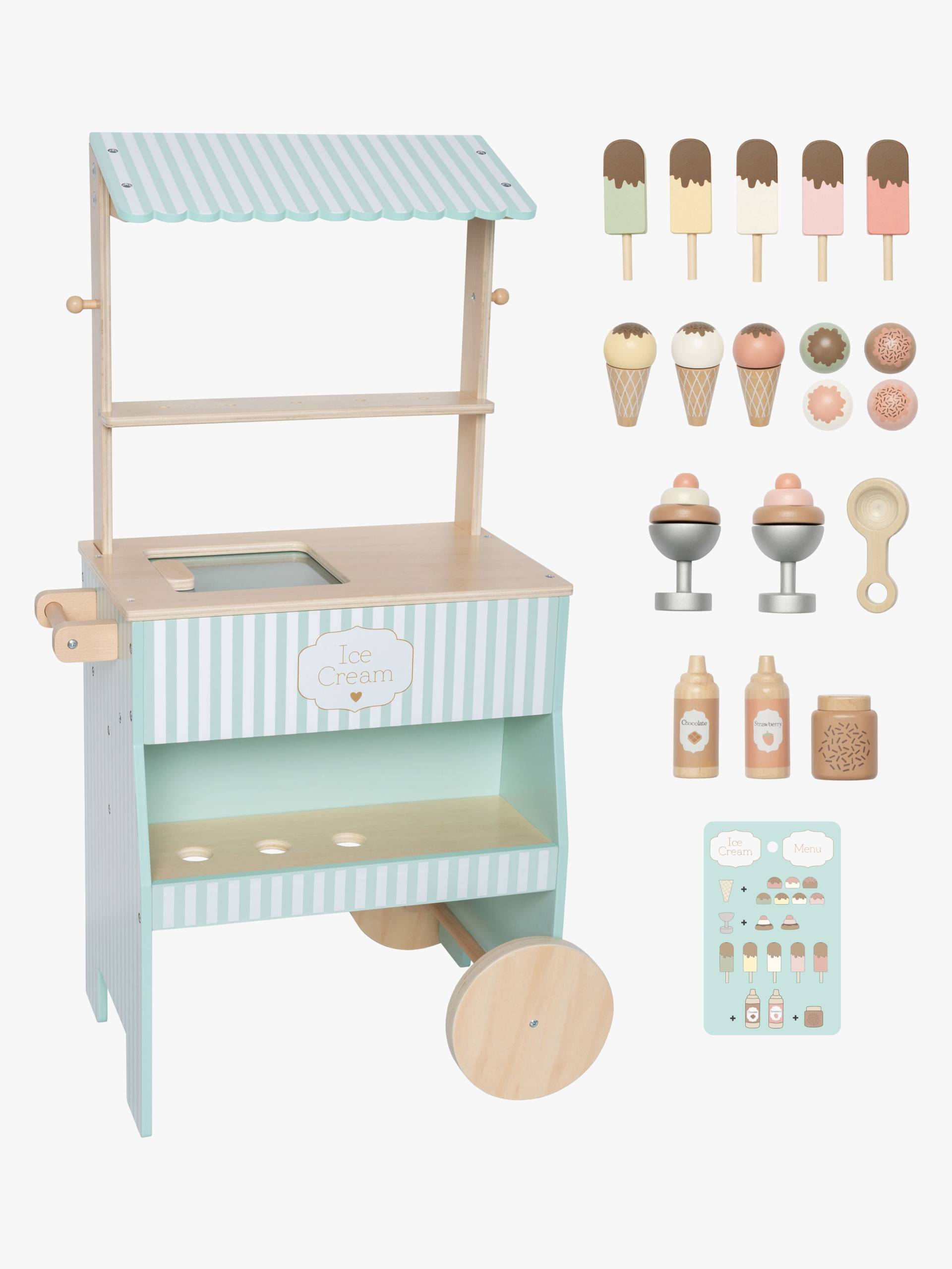 Jabadabado Eisstand Gestreift Jabadabado Eisstand Gestreift von Jabadabado