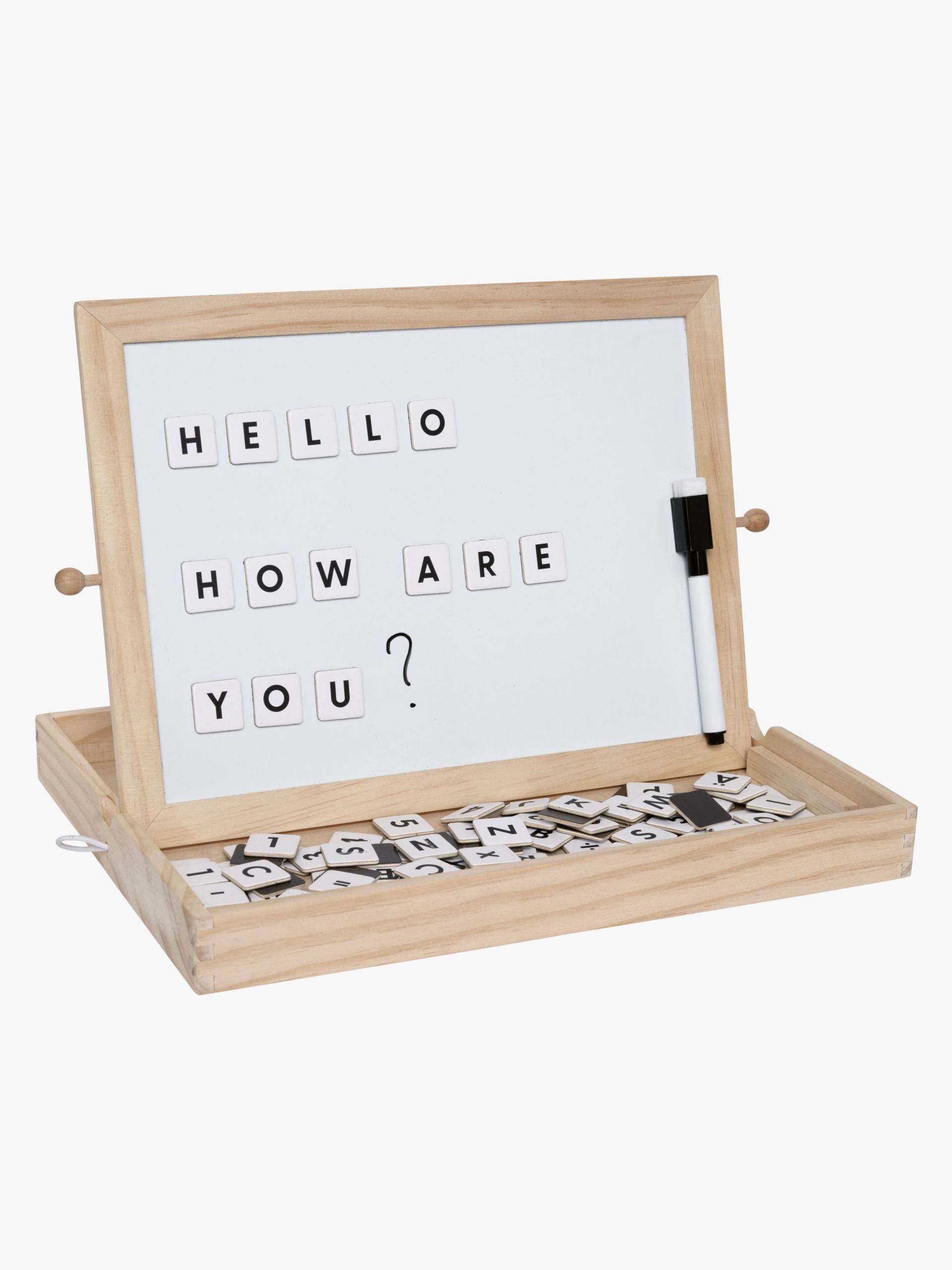 Jabadabado Spielen & Lernen Box mit Buchstaben & Zahlen, Babyspielzeug Jabadabado Spielen & Lernen Box mit Buchstaben & Zahlen, Babyspielzeug von Jabadabado