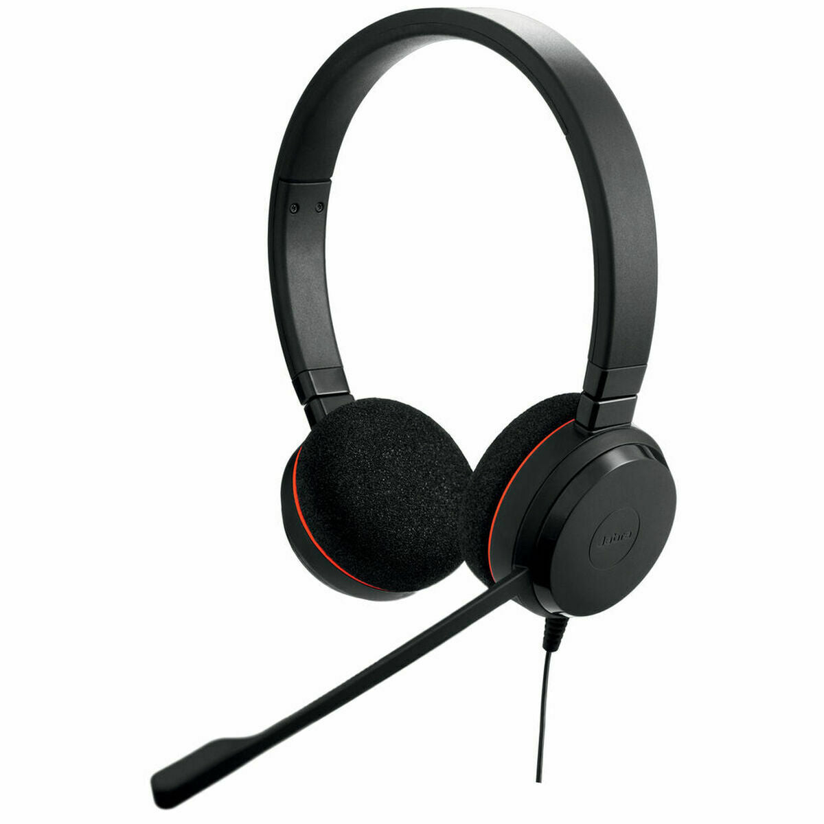 Kopfhörer mit Mikrofon Jabra Evolve 20 MS Stereo Schwarz von Jabra