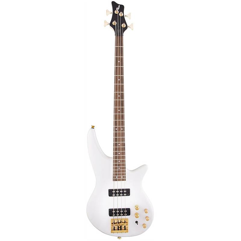 Jackson JS Series Spectra Bass JS3 WHT Gold E-Bass von Jackson