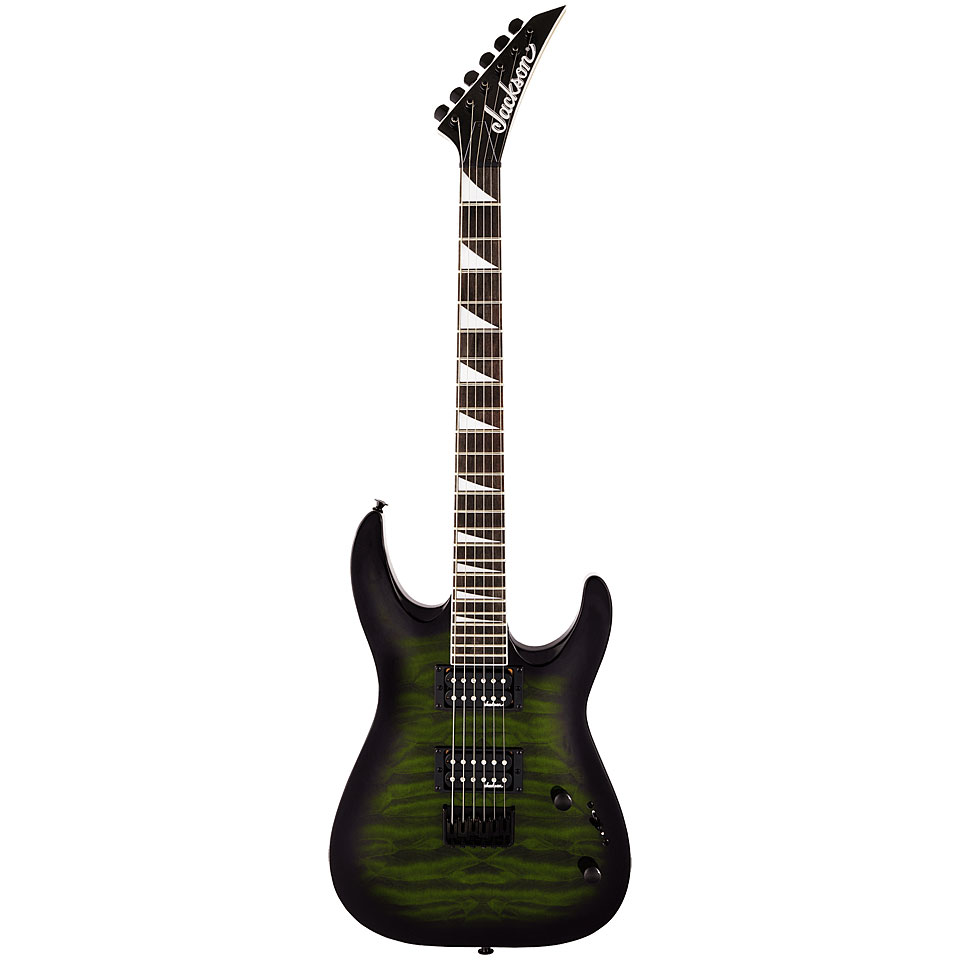 Jackson JS32Q DKA HT Trans Green Burst E-Gitarre von Jackson