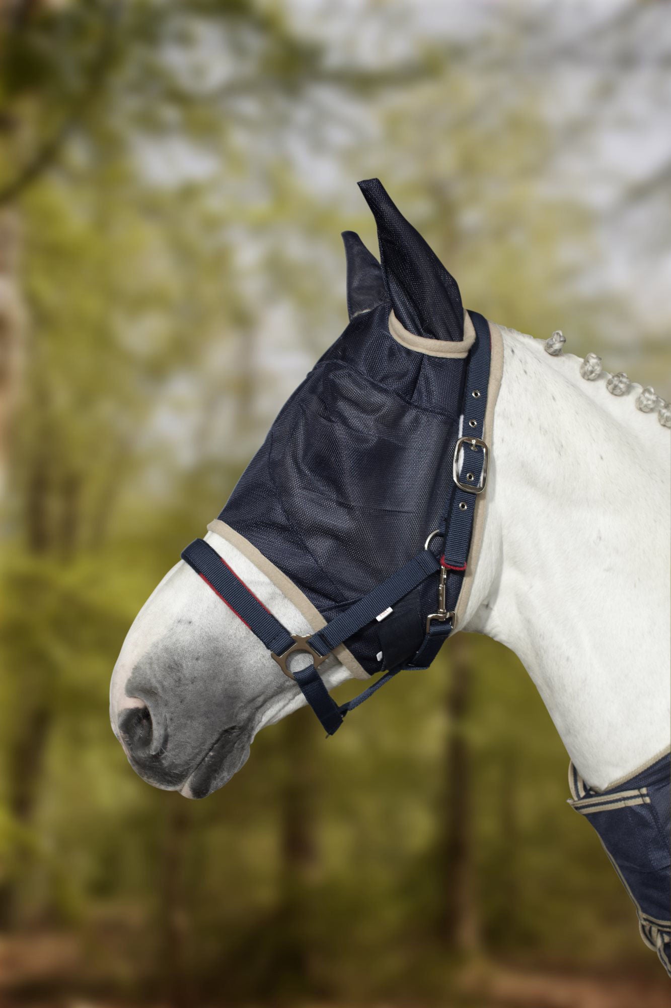 Jacson Fliegenhaube Pony, Marinblau von Jacson