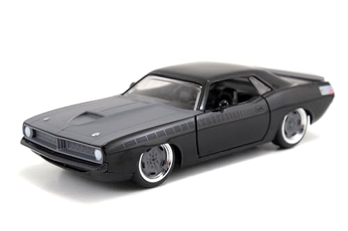 1972 Plymouth Barracuda [Jada 97206], "Fast and Furious", Schwarz, 1:32 Die Cast von Jada Toys