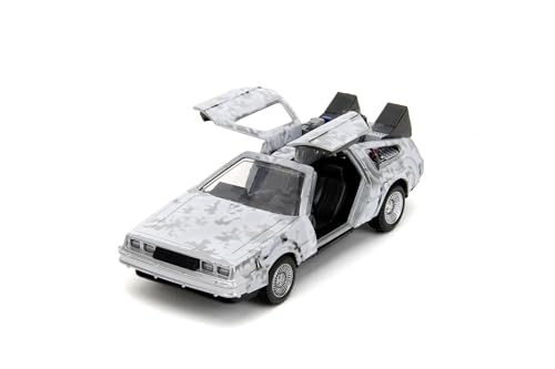 Dickie Toys Dlorean Rückkehr in die Gefrorene Zukunft, 1:32, Mehrfarbig (253252038) von Jada Toys