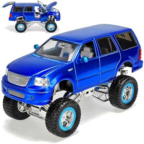 Ford Expedition Höher Gelegt Blau 1/24 Jada Modell Auto von Jada Toys