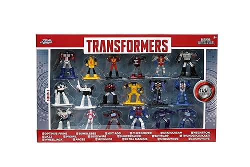 Jada 253115009 Transformers Nanofigs 18 pcs, Wave 2, Mehrfarbig von Jada Toys