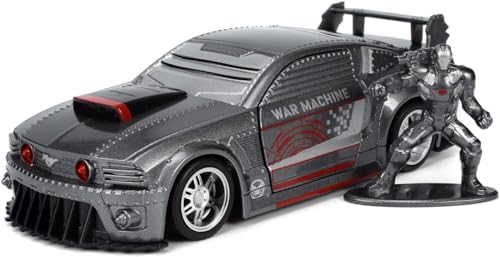 Jada 253223015 Marvel War Machine 2006 Ford Mustang1:32, Mehrfarbig von Jada Toys