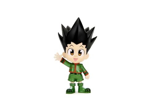 Jada Toys Hunter X Hunter Figur (1 Stück) - 1 von 4 Sammelfiguren aus Metall (Gon, Killua, Kurapika oder Leorio) für Fans und Sammler ab 8 Jahre, Welle 1, Auswahl per Zufallslos, 6,5cm von Jada Toys