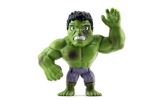 Jada 97729 Hulk Figur 15Cm, Mehrfarbig, 15,2 cm, Grünen von Jada Toys