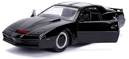 Jada 99799 - 1982 Pontiac Firebird K.I.T.T. Knightrider, zwart, 1:32 Die Cast von Jada Toys