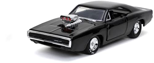 Jada JAD32215 1:32 FF 9-Doms Dodge Charger R/T Fast and Furious Collectible Miniaturauto, Schwarz, Einheitsgröße von Jada Toys