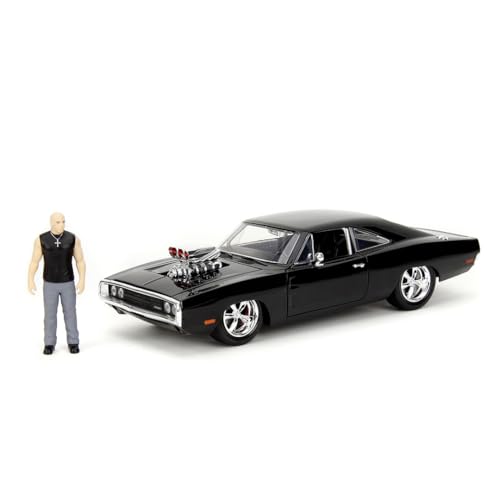 Jada Toys Fast & Furious 1970 Dodge Charger 1:24, Schwarz von Jada Toys