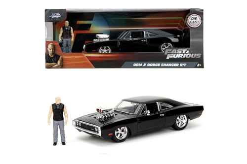 Jada Toys Fast & Furious 1970 Dodge Charger 1:24, Schwarz von Jada Toys