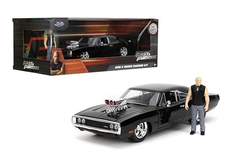 Jada JA30737 1:24 1970 Dodge Charger R/T mit Dominic Toretto Figur von Jada Toys