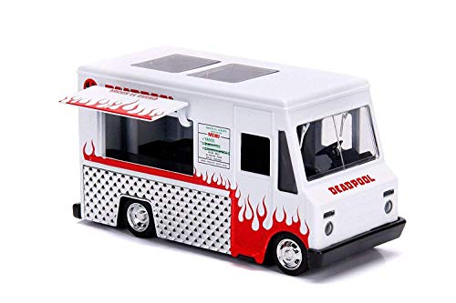 Jada JA99800 1:32 Deadpool Taco Truck, Mehrfarbig von Jada Toys