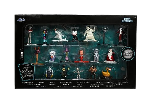 Jada Toys Nightmare Before Christmas Nano Multipack, Figuren-Set, 253075006 von Jada Toys