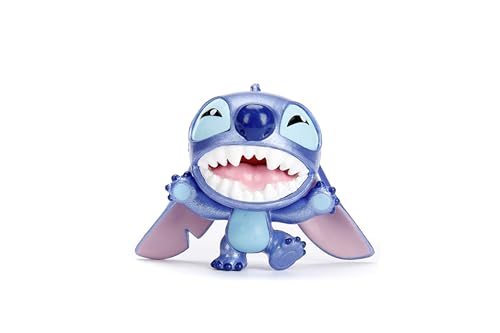 Jada Toys Disney Stitch Figur (1 Stück) - 1 von 2 Lilo & Stitch Sammelfiguren aus Metall (Stitch oder Hula Stitch) für Fans und Sammler ab 8 Jahre, Welle 1, Auswahl per Zufallslos, 6,5cm von Jada Toys