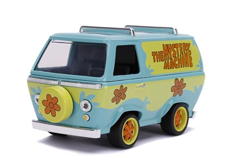 Jada TOYS-32040 Scooby DOO Miniaturauto zum Sammeln, 32040BL, Blau/Grün, 1:32 Maßstab von Jada Toys