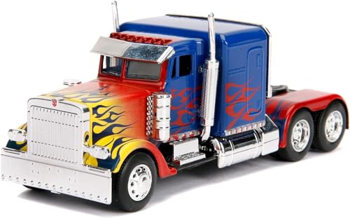 Jada Toys 253112003 Transformers Fahrzeug, Blau/Rot, Medium von Jada Toys