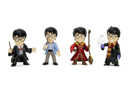 Jada Toys Harry Potter Figur (1 Stück) - 1 von 4 Sammelfiguren aus Metall (Harry Potter in 4 Modell-Varianten) für Fans und Sammler ab 8 Jahre, Welle 1, Auswahl per Zufallslos, 6,5cm von Jada Toys