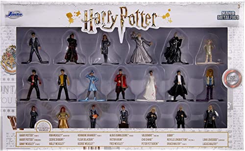 Jada Toys 253185003 Marvel Harry Potter, 20-Pack Wave 4, Die-cast Nano Sammelfiguren, 20 Stück im Set, 4 cm, Mehrfarbig von Jada Toys