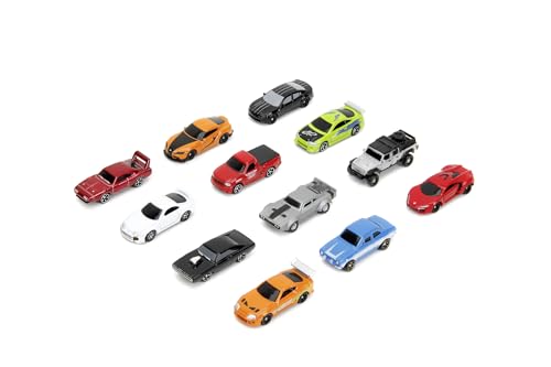 Jada Toys Fast & Furious Auto (Modellauto im Mystery Blind Pack) - 1 von 12 detaillierten Nano Spielzeugautos aus Metall (4cm) für Fans und Sammler ab 3 Jahre von Jada Toys