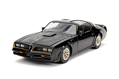 Jada Toys 253203041 Fast & Furious Tego's 1977 Pontiac Firebird, Auto, Tuning-Modell im Maßstab 1:24, zu öffnende Türen, Motorhaube und Kofferraum, Freilauf, schwarz von Jada Toys