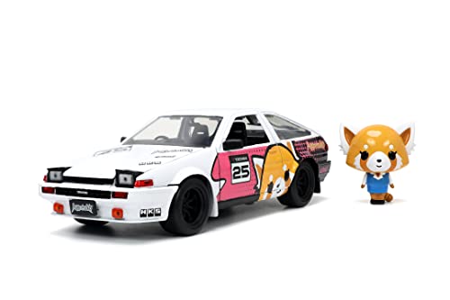 Jada Toys Aggretsuko 1986 Toyota Trueno AE86 1:24 von Jada Toys