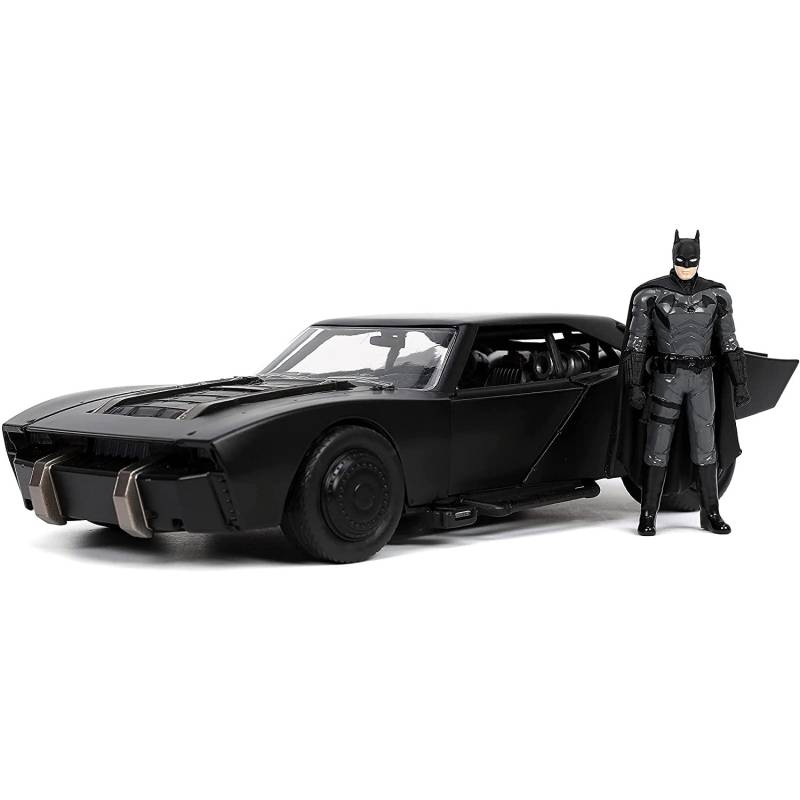 Jada Toys Batmobile Auto Metall Schwarz mit Batman Figure von Jada Toys