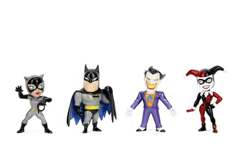 Jada Toys DC Batman (1 Stück) - 1 von 4 Sammelfiguren aus Metall (Batman, Joker, Catwoman, Harley Quinn) für Fans und Sammler ab 8 Jahre, Welle 2, Auswahl per Zufallslos, 6,5cm von Jada Toys