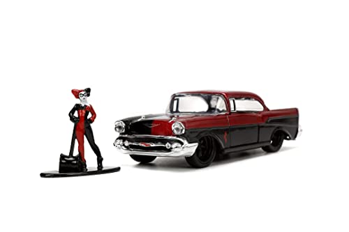 Jada Toys DC Harley Quinn 1957 Chevy Bel Air 1:32, 253253014 von Jada Toys