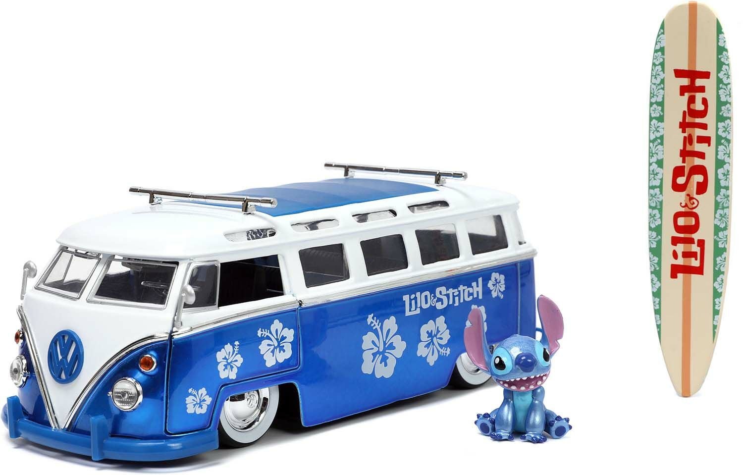 Jada Toys  Disney Lilo &  Stitch VW-Bus mit Stitch-Figur 1:24 von Jada Toys