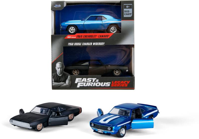 Jada Toys Fast &  Furious Autos Doppelpack Dodge Charger &  Chevrolet Camaro 1:32 von Jada Toys