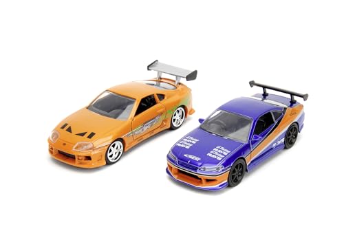 Jada Toys Fast & Furious Twin Pack 1:32 Wave 3/2 Spielzeugauto Modellauto Spielset von Jada Toys