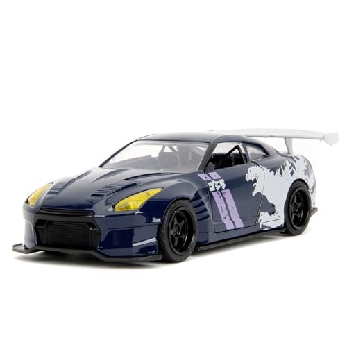 Jada Toys Godzilla Modellauto Nissan GT-R R35 Ben Sopra 2009 - Spielzeug-Auto aus Metall mit Türen zum Öffnen, Maßstab 1:32 (13,5 cm), für Fans & Sammler ab 8 Jahre von Jada Toys