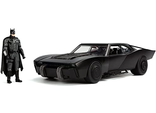 Jada Toys - JAD32504 - Batmobile Avec Batman 2022 Avec lumières - Echelle : 1/18 von Jada Toys