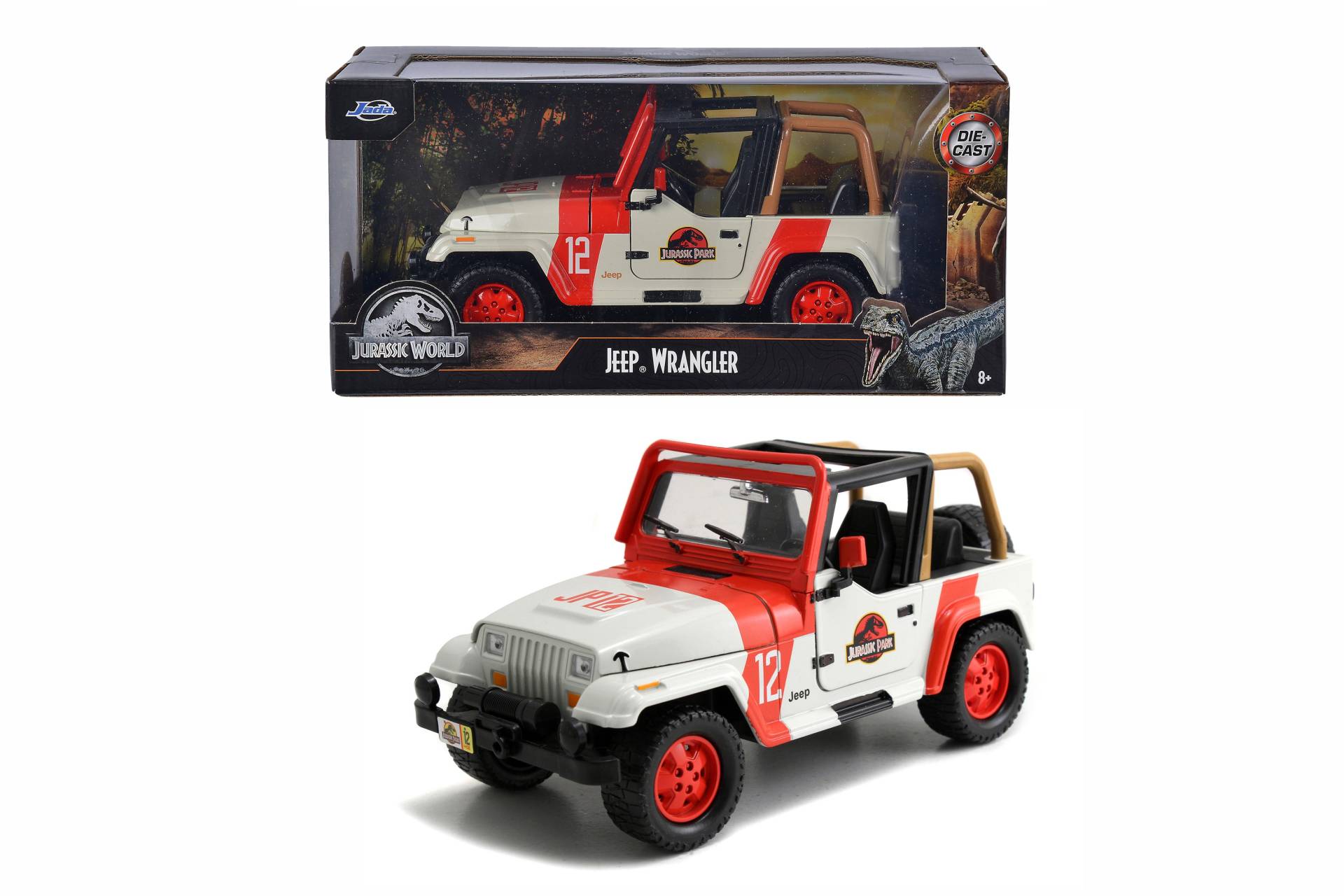 Jada Toys Jurassic Park 1992 Jeep Wrangler 1:24 von Jada Toys