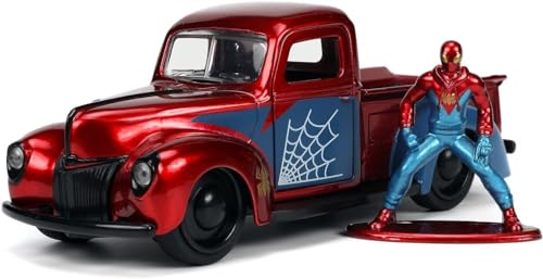 Jada Toys Marvel 1941 Ford Pick Up 1:32, Rot/Blau von Jada Toys