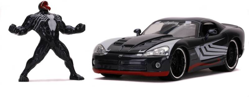 Jada Toys Marvel Auto mit Figur Venom &  2008 Dodge Viper SRT10 1:24 von Jada Toys