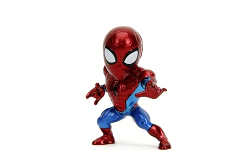 Jada Toys - Marvel Figur aus Metall, Welle 2, Pop-Kultur Sammelfigur, zufällige Auswahl: Spider-Man Classic, Venom, Miles Morales Unmasked, Spider-Man 2099, 6,5 cm, für Fans und Kinder ab 8 Jahre von Jada Toys