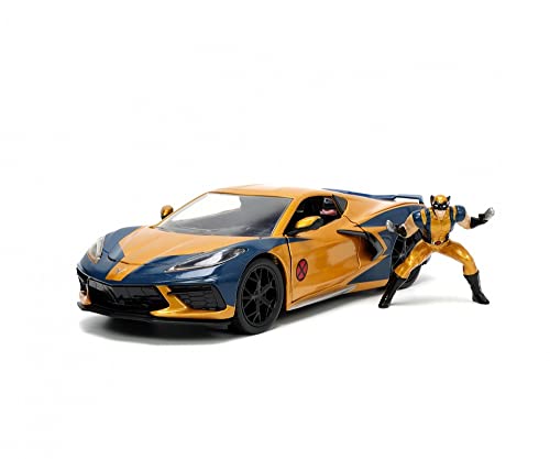 Jada Toys Marvel X-Men Wolverin Chevy Corvette von Jada Toys