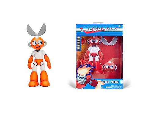 Jada Toys - Mega Man Cut Man 4,5" Figure, Blau von Jada Toys