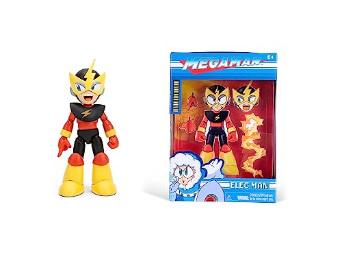 Jada Toys - Mega Man Elec Man 4,5" Figure, Blau von Jada Toys