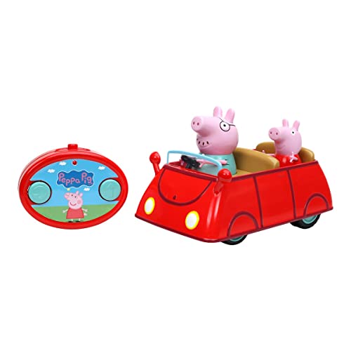 Jada Toys Peppa Pig RC Car, Driftfunktion, ferngesteuertes Auto, Mehrfarbig von Jada Toys