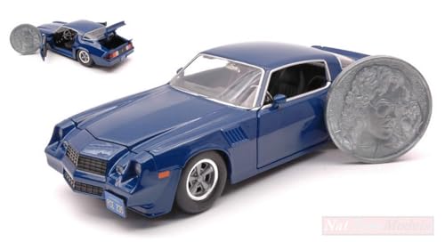 Jada Toys Scale Modell KOMPATIBEL MIT Chevy Camaro Z28 Billy's Stranger Things with Collectible Coin 1:24 JADA31110 von Jada Toys