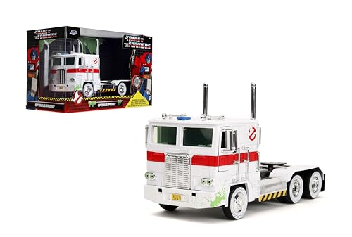 Jada Toys - Transformers G1 Optimus Prime Ghostbusters Mashup 1:24 Die-Cast Car von Jada Toys